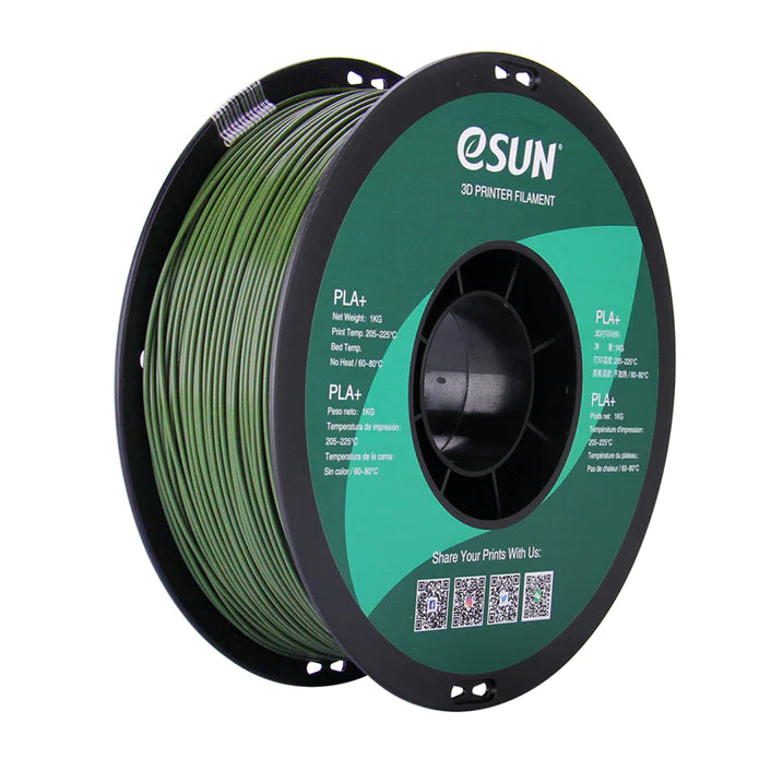 Premium eSUN PLA+HS 3D Printer Filament - 1.75mm, 1kg Spool | High Strength & Smooth Printing for DIY Projects, Prototyping & Home Decor | Dimensional Accuracy & Low Warping