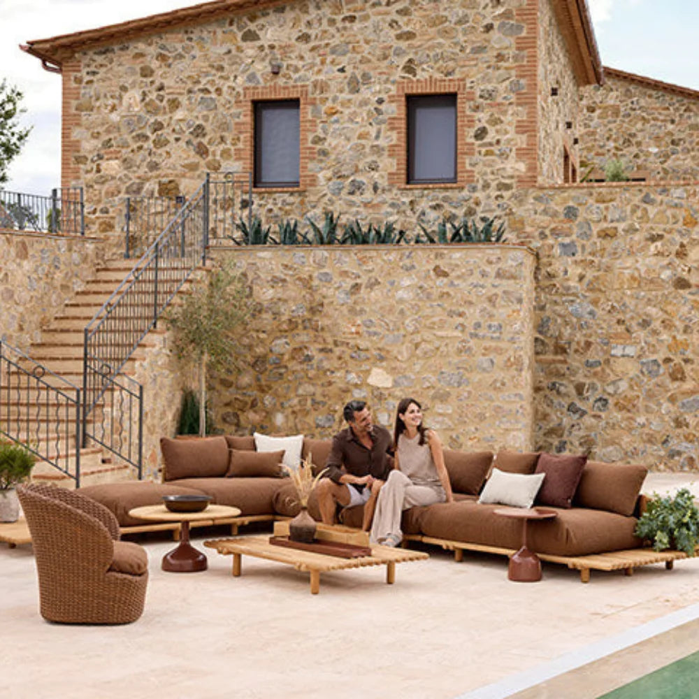 Premium Coast Outdoor Swivel Lounge Chair - Heavy Duty Patio Furniture for Poolside, Beach, Garden & Backyard Relaxation