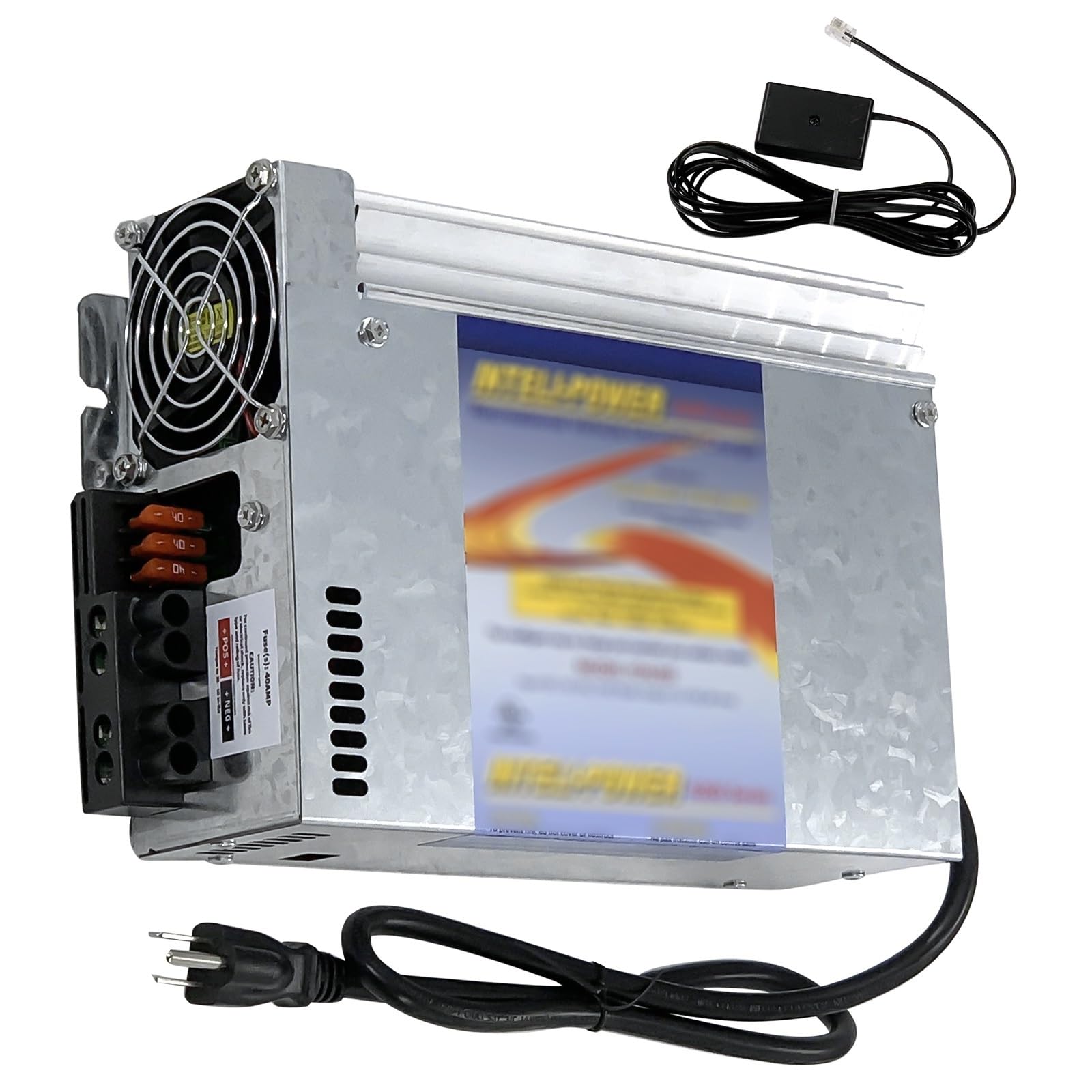 Progressive Dynamics PD9280AV 80 Amp 12V RV Power Converter & Charger with Inteli-Power 9200 Series & Built-in Charge Wizard for Campers, Trailers, Motorhomes - Reliable Power Supply for Off-Grid Adventures & Boondocking
