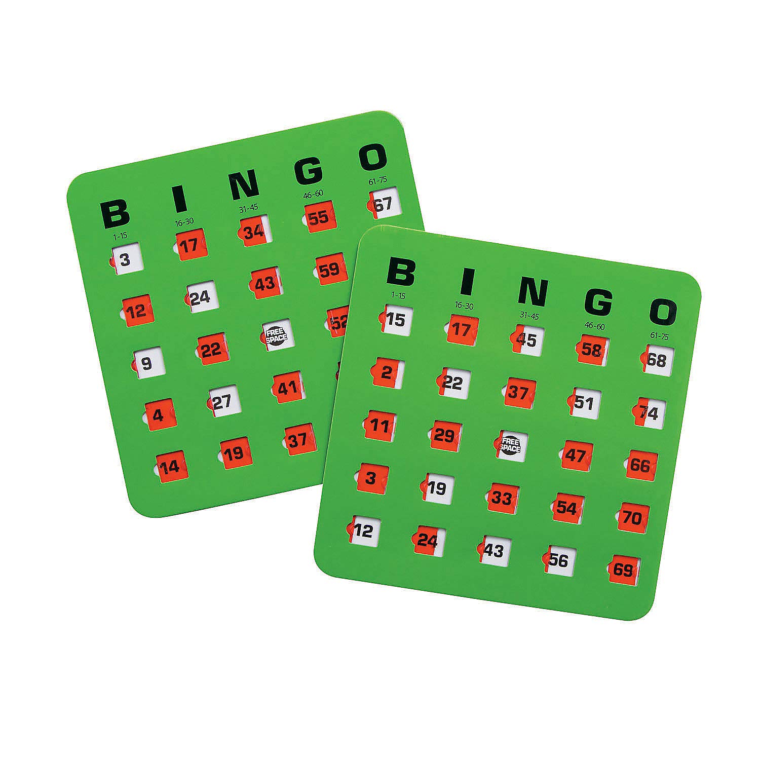 Automatic Bingo Cards - 100 Pack | Classic Bingo Game Set for Family Game Night, School Carnival & Game Tournament | Perfect for Parties, Fundraisers & Senior Activities