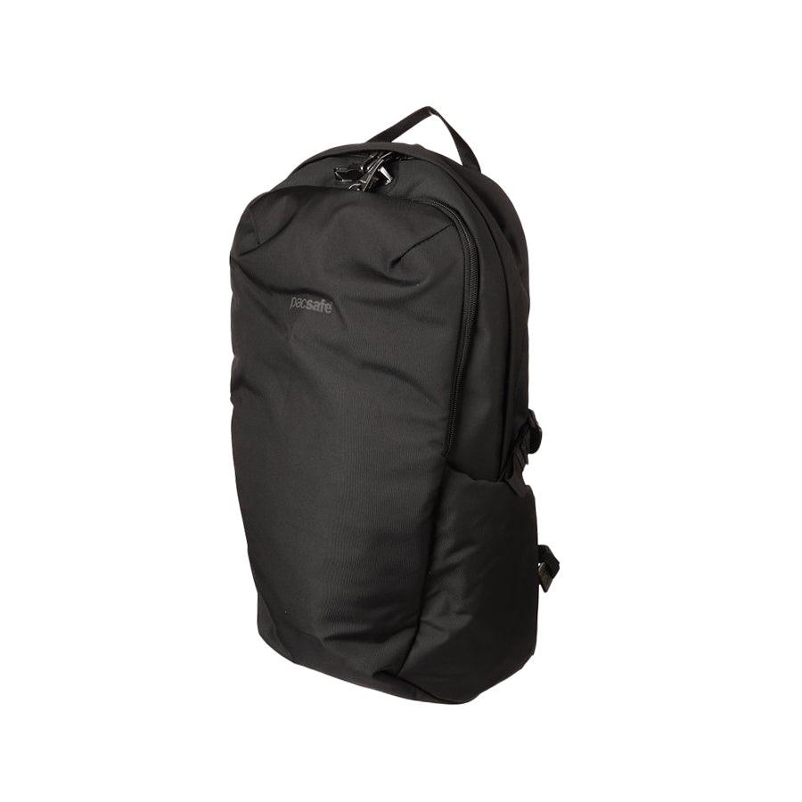 PACSAFE 25L Anti-Theft Travel Backpack - Secure & Stylish Daypack for Commuting, Hiking & Urban Exploration (Jet Black)