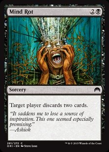 Magic The Gathering Mind Rot - Origins MTG Card | Collectible Trading Card Game for Strategy & Deck Building | Perfect for Casual Play & Tournaments