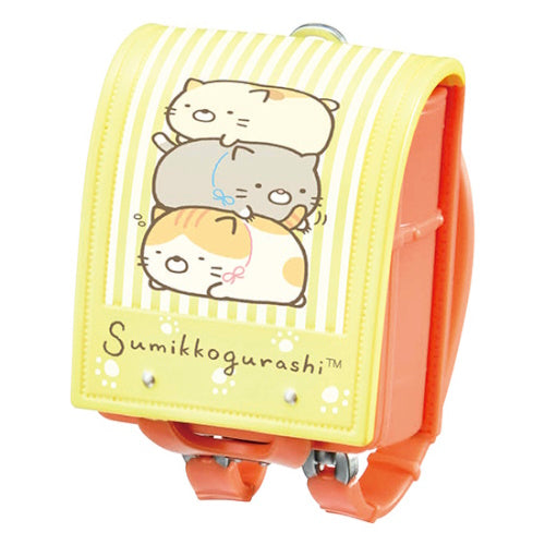 San-x Sumikko Gurashi Mini Schoolbag 2 Inch Collectible Toy - Cute Japanese Character Backpack for Display, Gift & Kawaii Collection