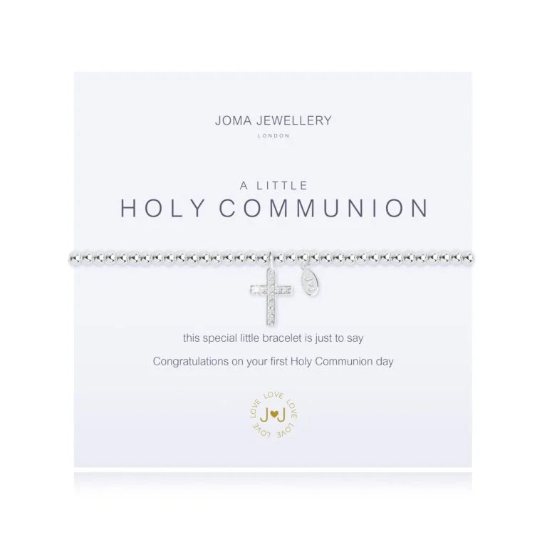 Joma Jewellery First Holy Communion Bracelet - Elegant Religious Gift for Girls, Perfect for First Communion Ceremonies & Special Occasions