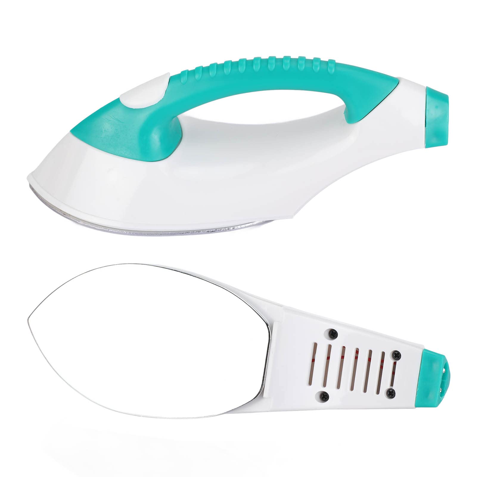Mini Electric Iron for Travel - Portable Handheld Heat Press Machine for Clothes & Shirts | Compact Steamer for Dorm, Home & Office Use | Dustproof & High-Temperature Safe | Perfect for Business Trips & Quick Touch-Ups