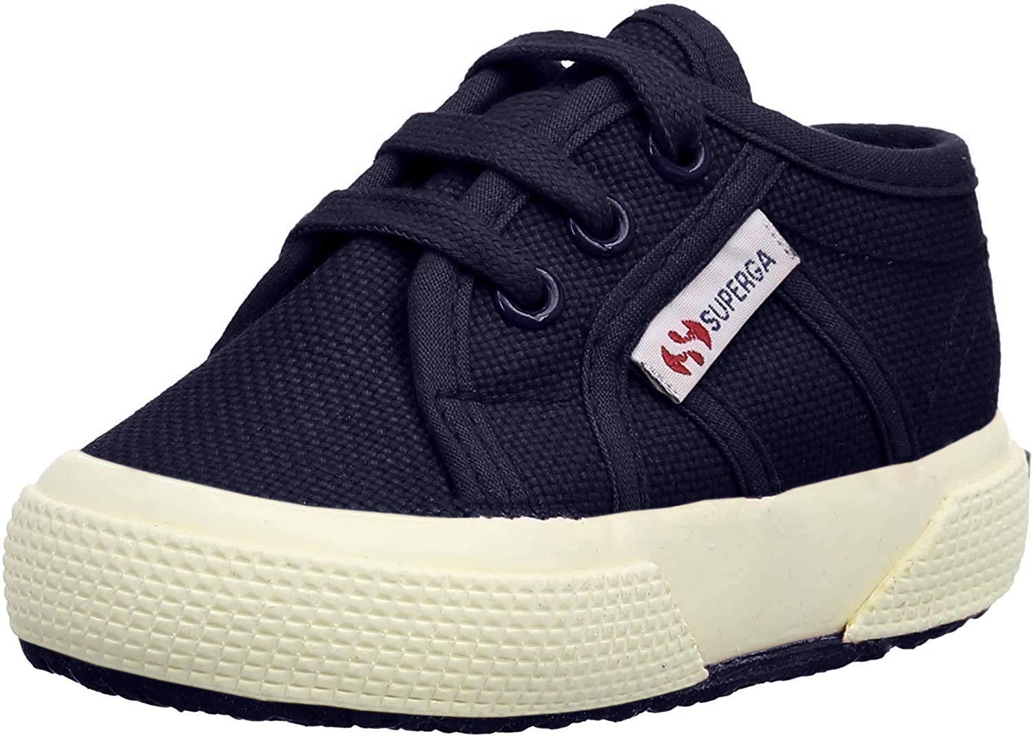 Superga Kids Fashion Sports Canvas Trainer Sneakers - Lightweight Comfortable Shoes for Boys & Girls - Perfect for School, Playground & Everyday Wear