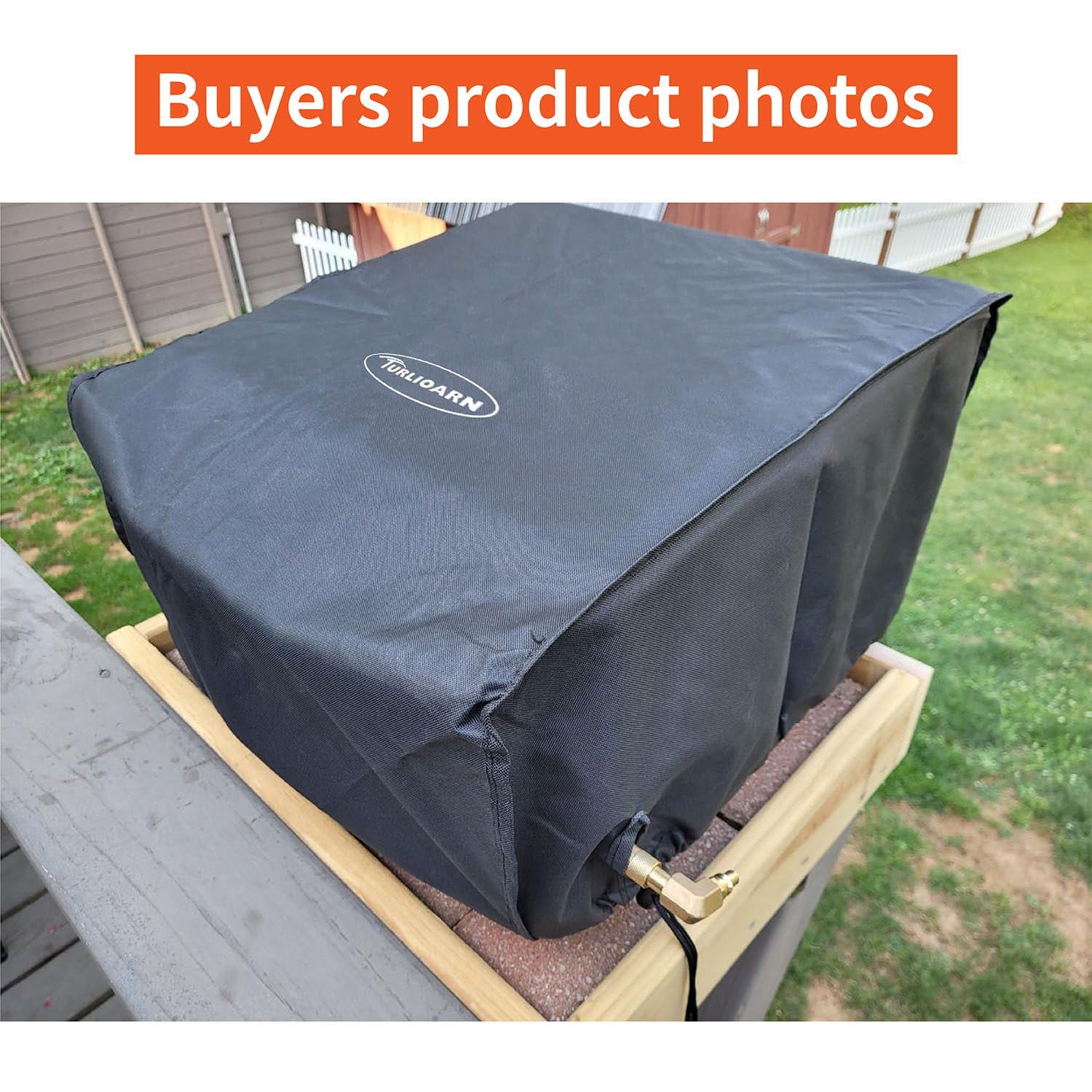 Blackstone 22 Inch Griddle Cover - Heavy Duty 600D Polyester Waterproof Gas Grill Cover for 22