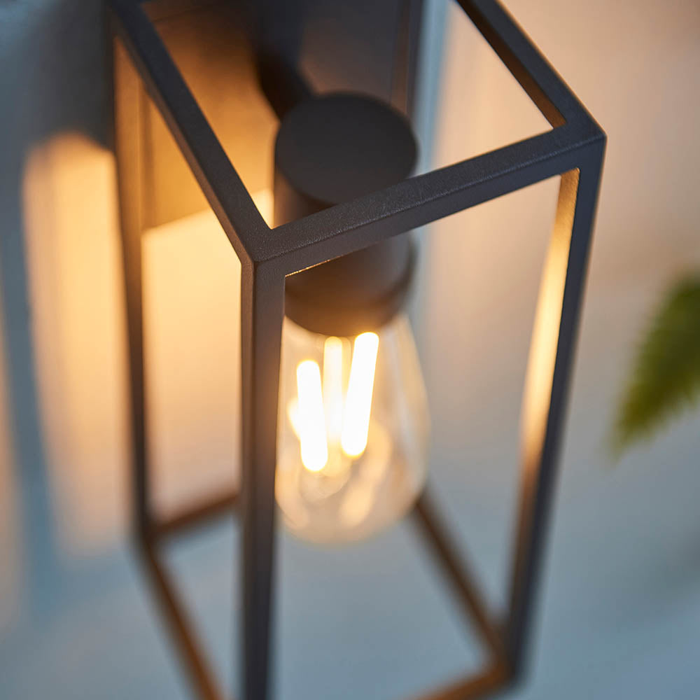Briar 1Lt Bathroom Wall Light - Modern Vanity Sconce for Powder Room, Hallway & Bedroom Lighting - Waterproof IP44 Rated for Shower Areas