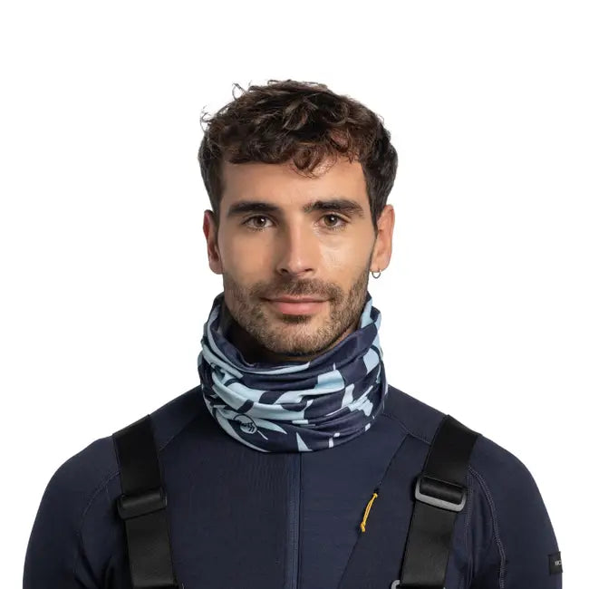 BUFF ThermoNet Rycal Multi-Functional Neck Gaiter - Lightweight, Breathable & Odor Control for Outdoor Sports, Hiking & Winter Activities