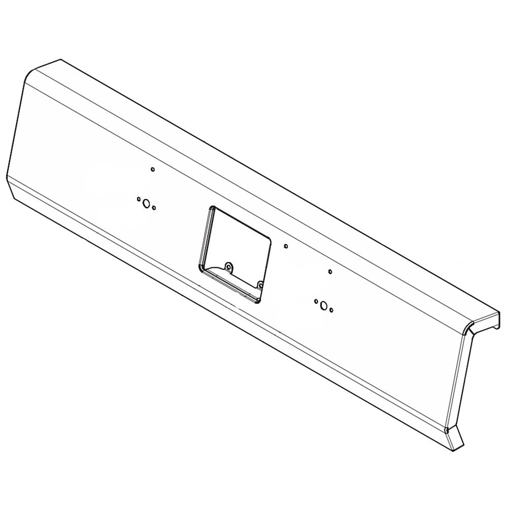 Genuine OEM 5304496878 Stainless Steel Range Control Panel - Replacement Part for Stoves & Ovens - Perfect for Kitchen Appliance Repair and Maintenance