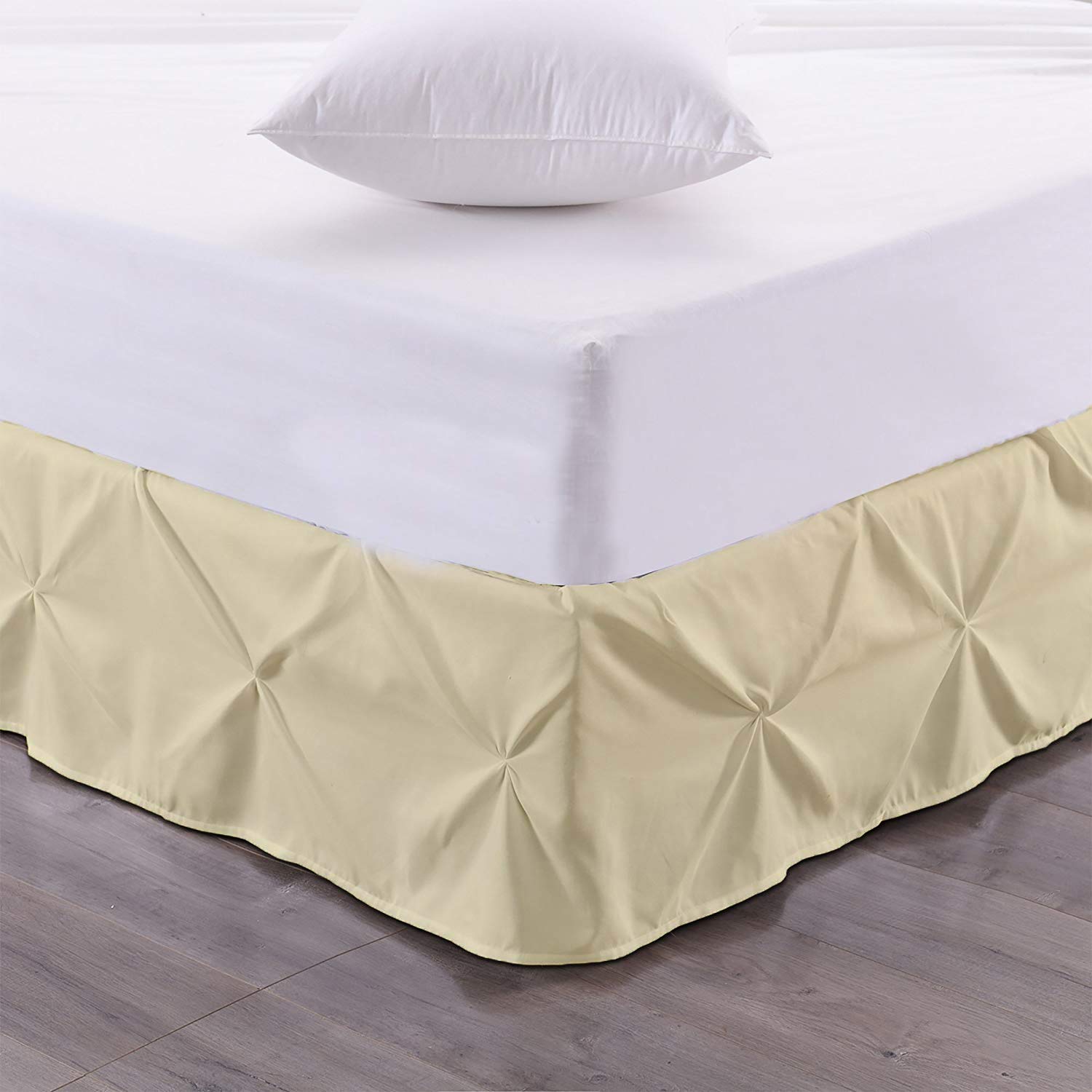 Premium 100% Egyptian Cotton 800 Thread Count Queen Size Bed Skirt - 12
