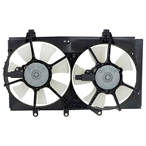 RAREELECTRICAL Replacement Cooling Fan for Dodge Neon 2.0L 1996Cc 2004-2005 Models | Compatible with Part Numbers 5019208AA, 5019209AA, 5019210AA, 5127521AA, CH3115137 | Perfect for Engine Overheating Prevention & Summer Driving