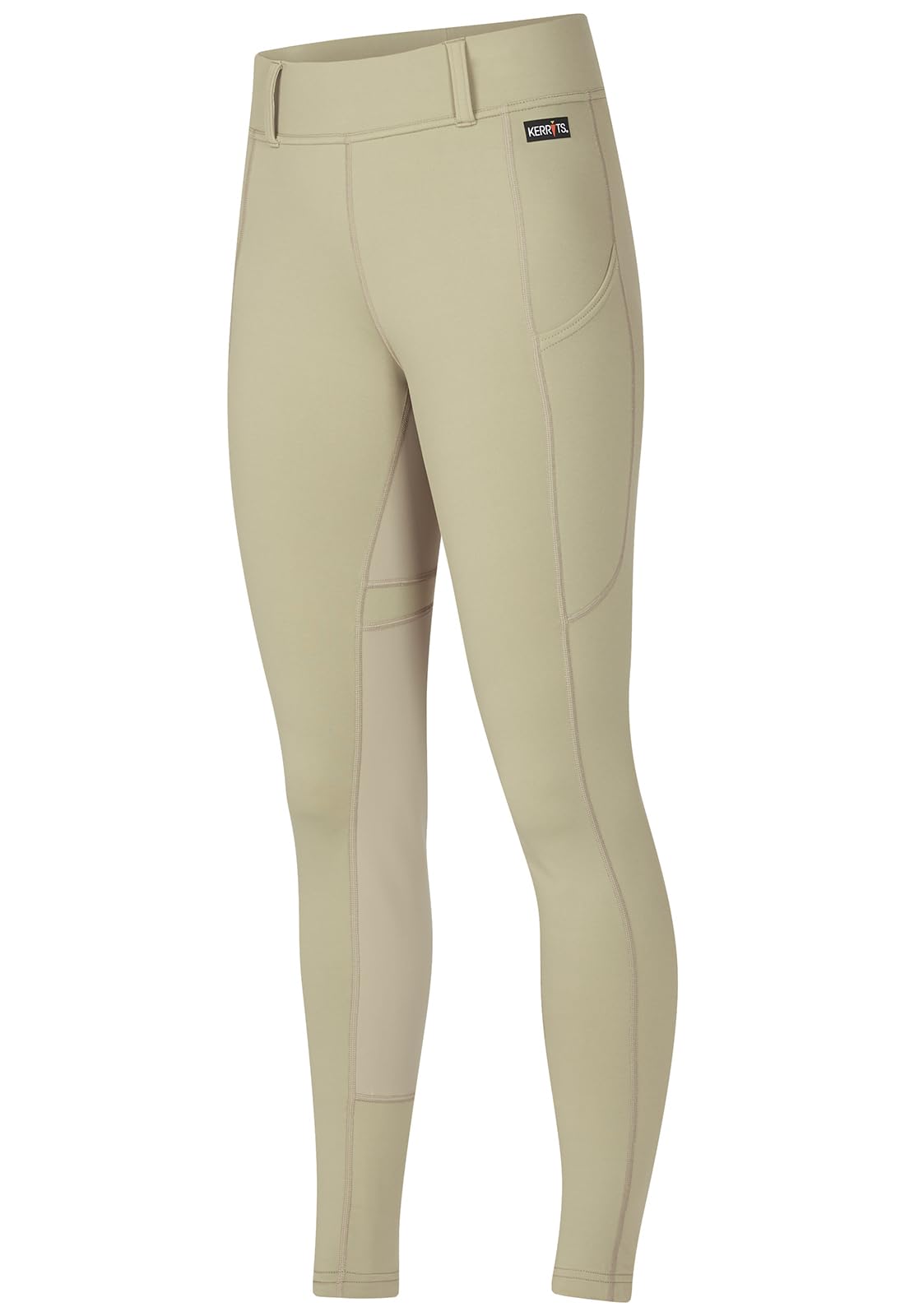 Kerrits Women's Flex 3.0 Full Seat Horse Riding Tights - Lightweight Equestrian Leggings with Secure Grip & Pockets for English & Western Riding | Perfect for Training, Shows & Trail Rides