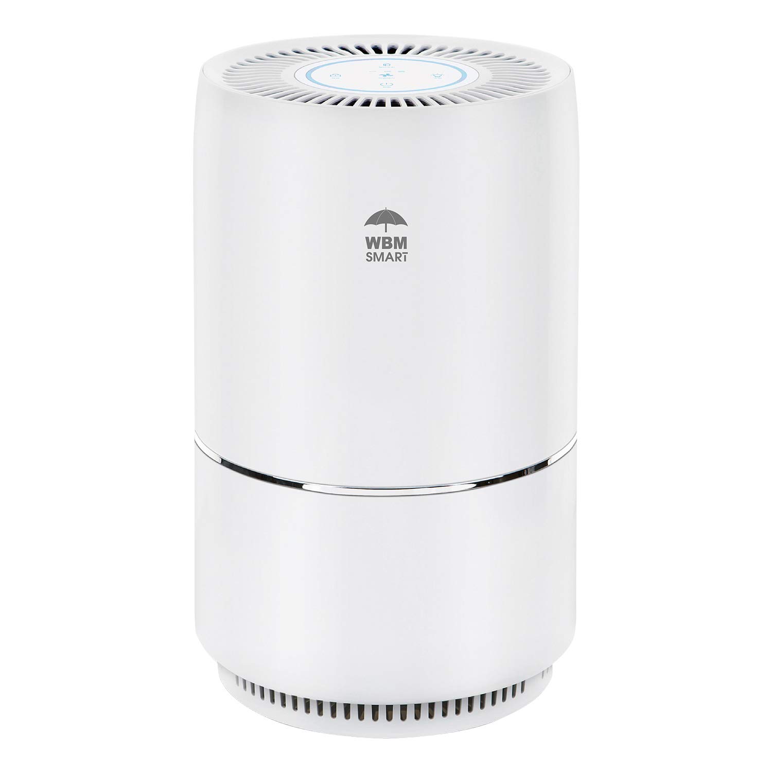 HEPA Air Purifier for Home - 99.97% Removal of Dust, Pollen, Pet Hair & Smoke | Ultra Quiet 25dB Bedroom Air Cleaner | Eliminates Allergies, Odors & Mold | Perfect for Smokers, Pet Owners & Allergy Sufferers (White) - Ideal for Bedrooms, Living Rooms & Offices