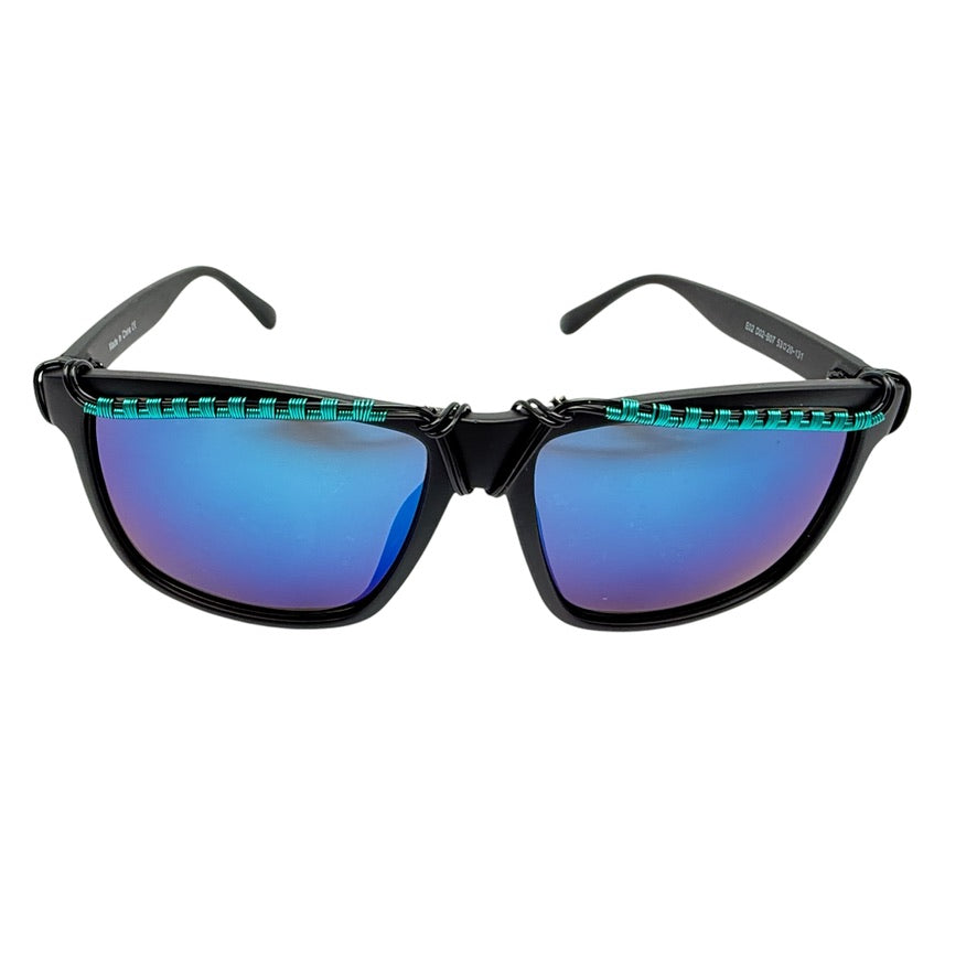 Classic Wayfarer Sunglasses for Men & Women - UV Protection Polarized Lenses - Retro Style Fashion Shades for Outdoor, Beach, and Driving