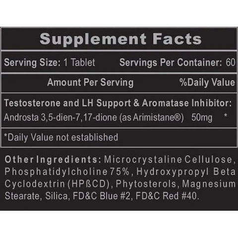 Hi Tech Pharmaceuticals Arimistane® - Aromatase Inhibitor for Bodybuilding & Fitness - Supports Muscle Growth & Fat Loss - Ideal for Post-Cycle Therapy & Estrogen Control