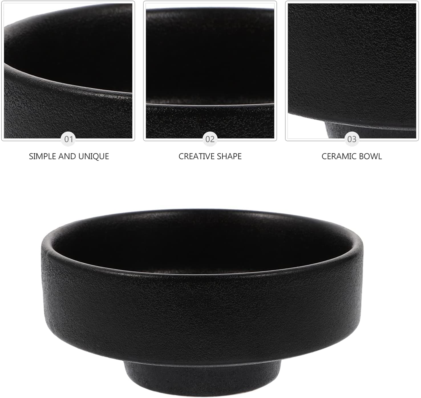 Large Ceramic Salad & Soup Bowls - Japanese Style Ramen Noodle Bowls, Porcelain Serving Dishes for Fruit, Baking & Seasoning | Perfect for Kitchen, Dining & Entertaining