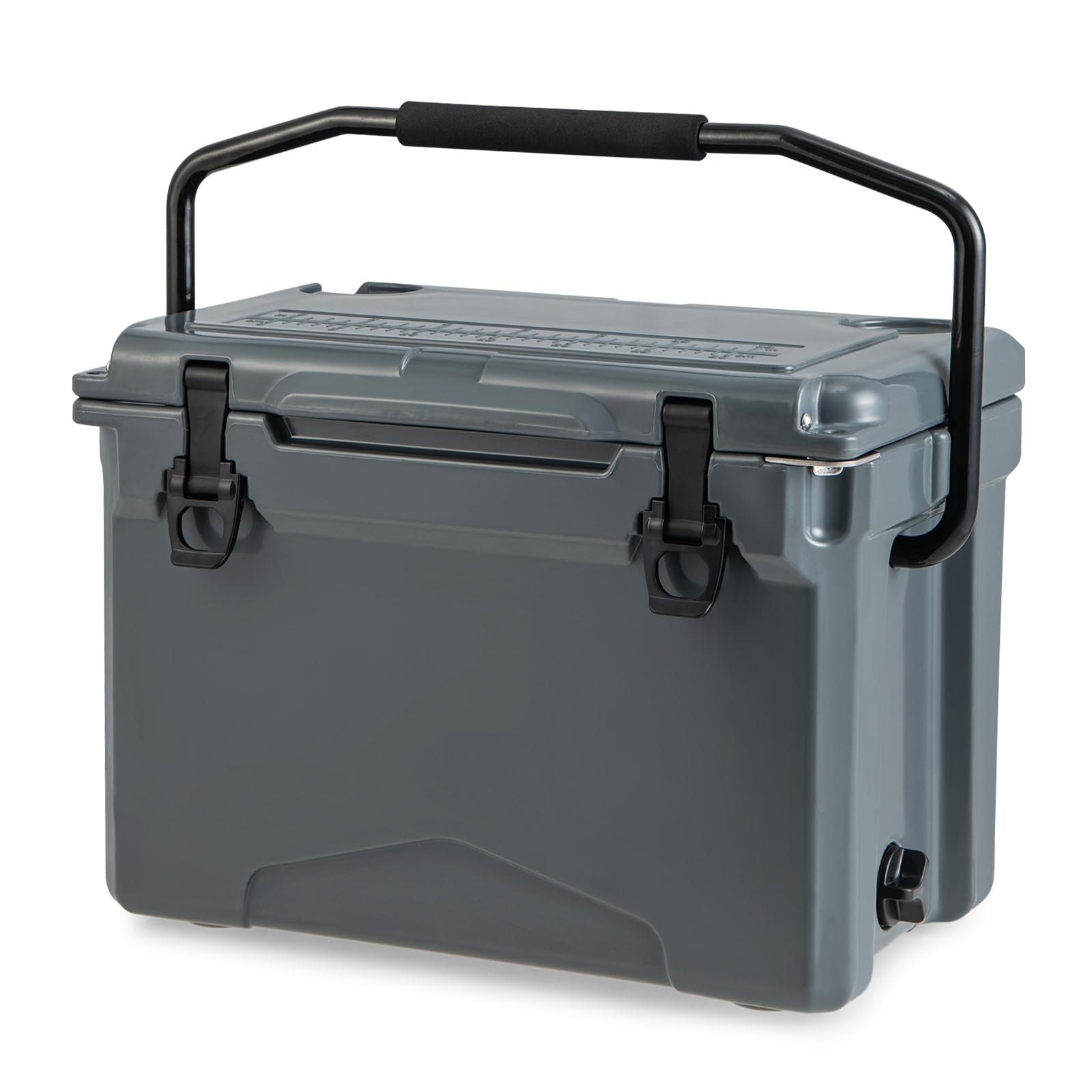 Goplus Insulated Cooler with Wheels - 70QT Large Ice Chest for Camping, Beach, Picnics & Boating - Leakproof Latches, Built-in Cup Holders & 7-Day Ice Retention - Heavy Duty Portable Cooler for Outdoor Adventures, Tailgating & Fishing Trips