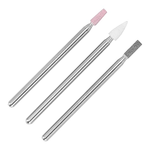 Professional Stainless Steel Nail Drill Bits Set - Manicure & Cuticle Remover for Salon & Home Use | Perfect for Nail Technicians & Beginners | Exfoliating & Shaping Tools for DIY Nail Care & Pedicures