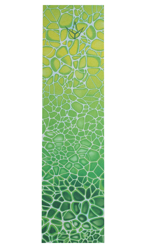 Premium Envy Neuron Scooter Grip Tape - Non-Slip Green Deck Grip for Pro Scooters - Perfect for Street Tricks, Skate Parks & Extreme Sports
