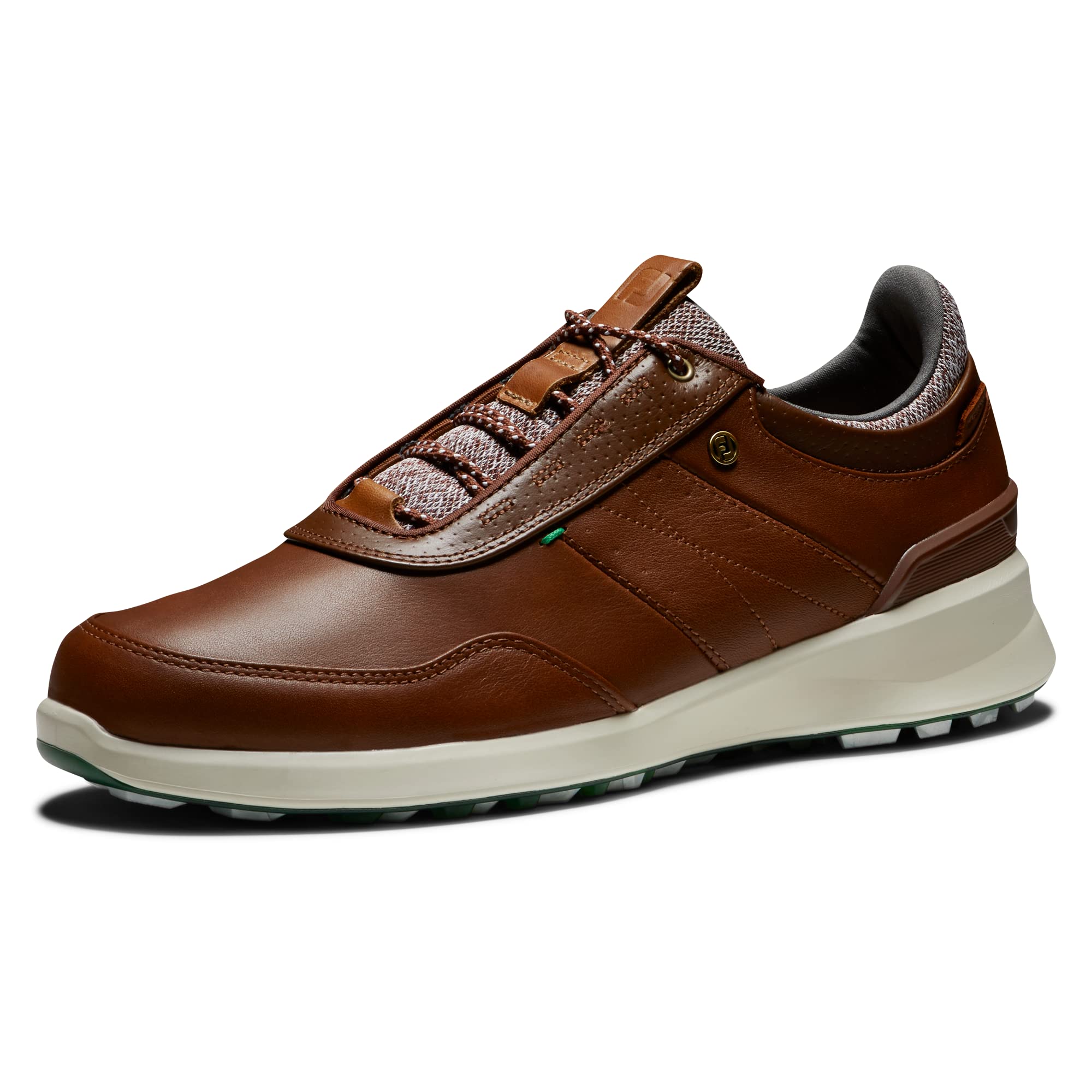 FootJoy Men's Stratos Golf Shoes - Waterproof Spiked Golf Shoes for Men with Comfortable Cushioning - Perfect for Golf Tournaments & Casual Golfing