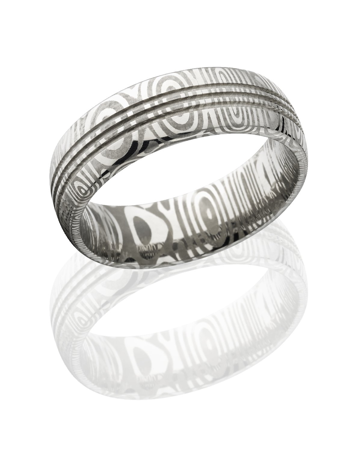 Men's Wedding Bands - Handcrafted Damascus Steel Rings for Men | USA Made | Durable & Comfortable | Perfect for Weddings, Anniversaries & Everyday Wear | Fast Shipping
