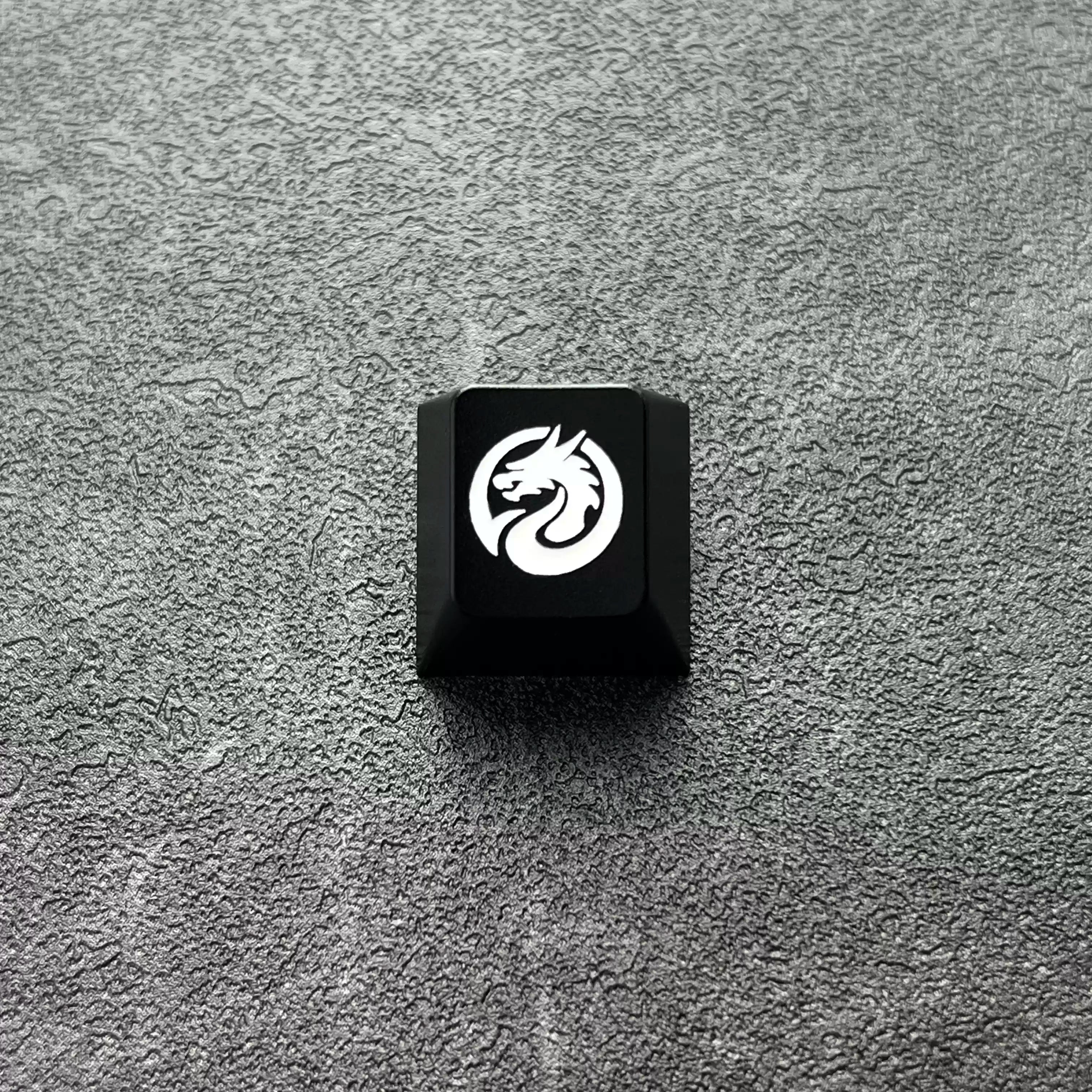 Custom Dragon Totem Metal Keycaps - High-Quality CNC Aluminum Alloy Mechanical Keyboard Keycaps (R4 Profile) for Gaming & Typing | Personalized RGB Backlit Keyboard Accessories for PC Gamers & Enthusiasts