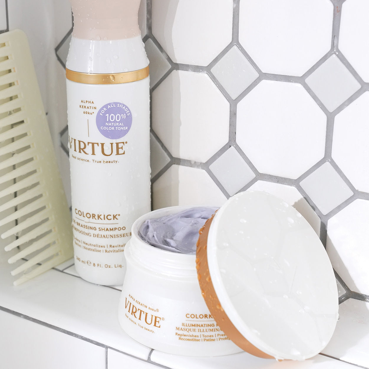 Colorkick Brightening & Hydrating Face Mask for Glowing Skin - Perfect for Nighttime Skincare & Self-Care Routine