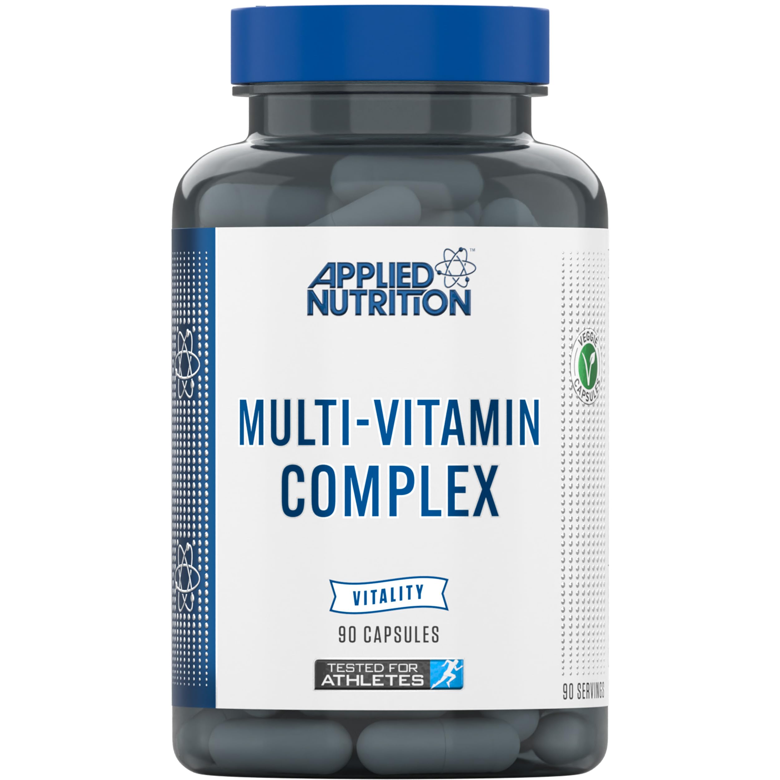 Applied Nutrition Multi Vitamin Complex - Premium Daily Multivitamin Supplement for Men & Women - Boost Energy, Immunity & Overall Health | Ideal for Active Lifestyles, Fitness Enthusiasts & Busy Professionals