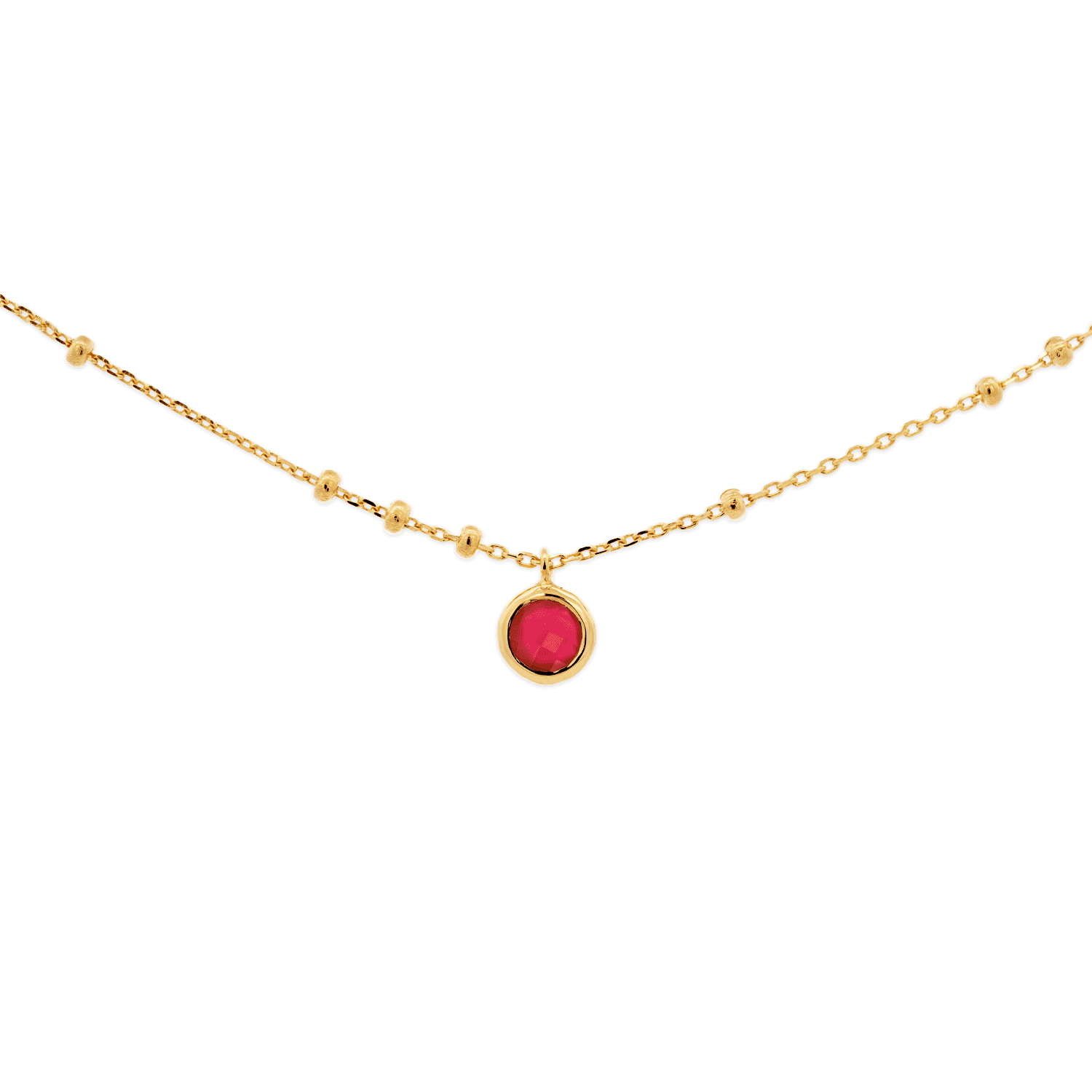 14K Gold Birthstone Necklace for Women - Personalized Zodiac Pendant Gift for Mom, Wife, Daughter | Perfect for Birthdays, Anniversaries & Special Occasions
