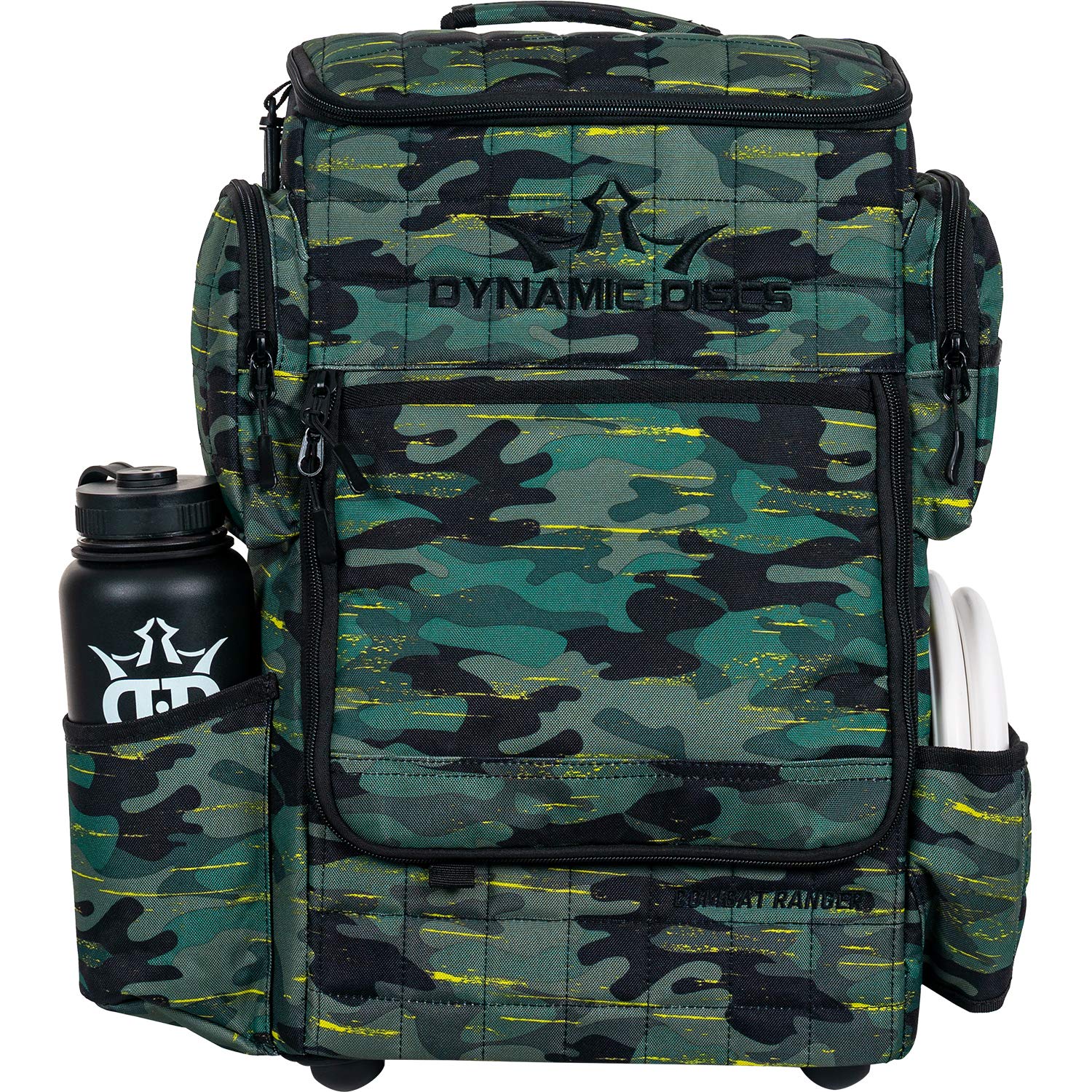 Dynamic Discs Combat Ranger Disc Golf Backpack - Large Capacity Disc Golf Bag with Putter Pouch | Holds 20+ Discs | Premium Disc Golf Accessories for Men & Women | Durable Frisbee Golf Backpack for Tournaments & Practice | Perfect for Professional Players & Beginners