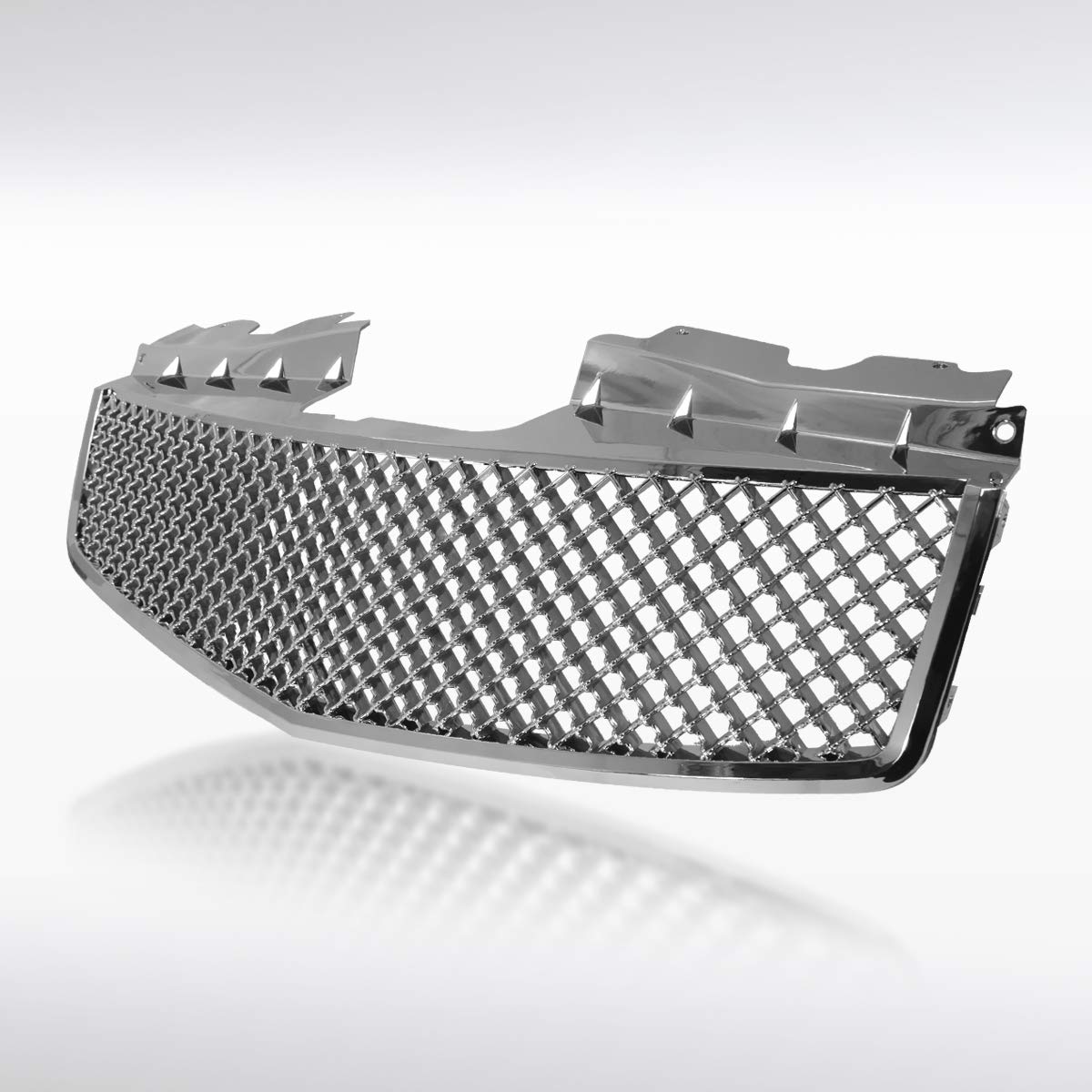 Autozensation Chrome Front Grille Compatible with Cadillac CTS-V 2003-2007 | Replacement Car Grill for Enhanced Style & Performance | Perfect for Car Upgrades, Shows & Street Racing