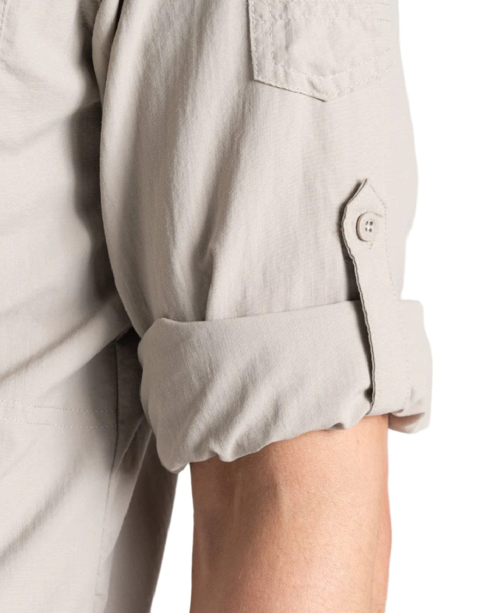 Craghoppers Men's NosiLife Adventure Long Sleeve Shirt III - Bug Repellent Travel & Hiking Shirt for Outdoor Adventures