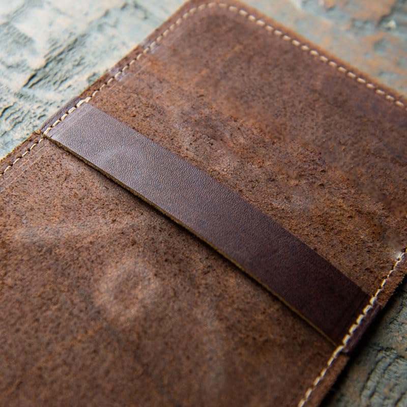 Premium Leather Golf Scorecard Holder & Logbook - Personalized Golf Logo - Perfect for Golf Tournaments, Score Tracking & Gifts for Golfers
