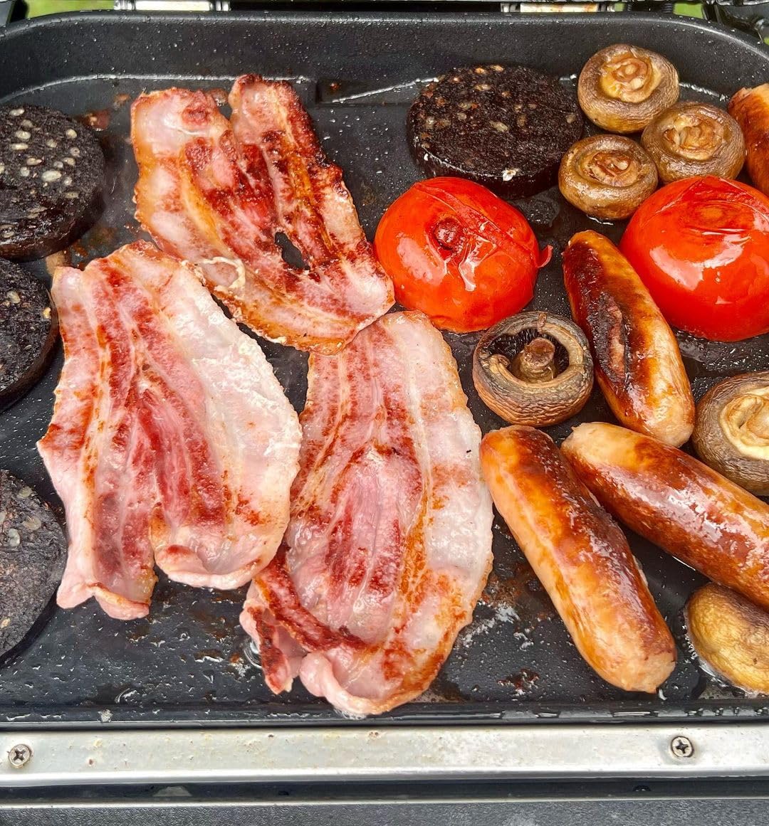 Non-Stick Griddle Plate for Ninja Woodfire OG700 & OG701 Outdoor Grills - Flat Top Griddle Pan Replacement for Ninja XSKGRDPLT - Perfect for Backyard BBQs, Camping & Outdoor Cooking