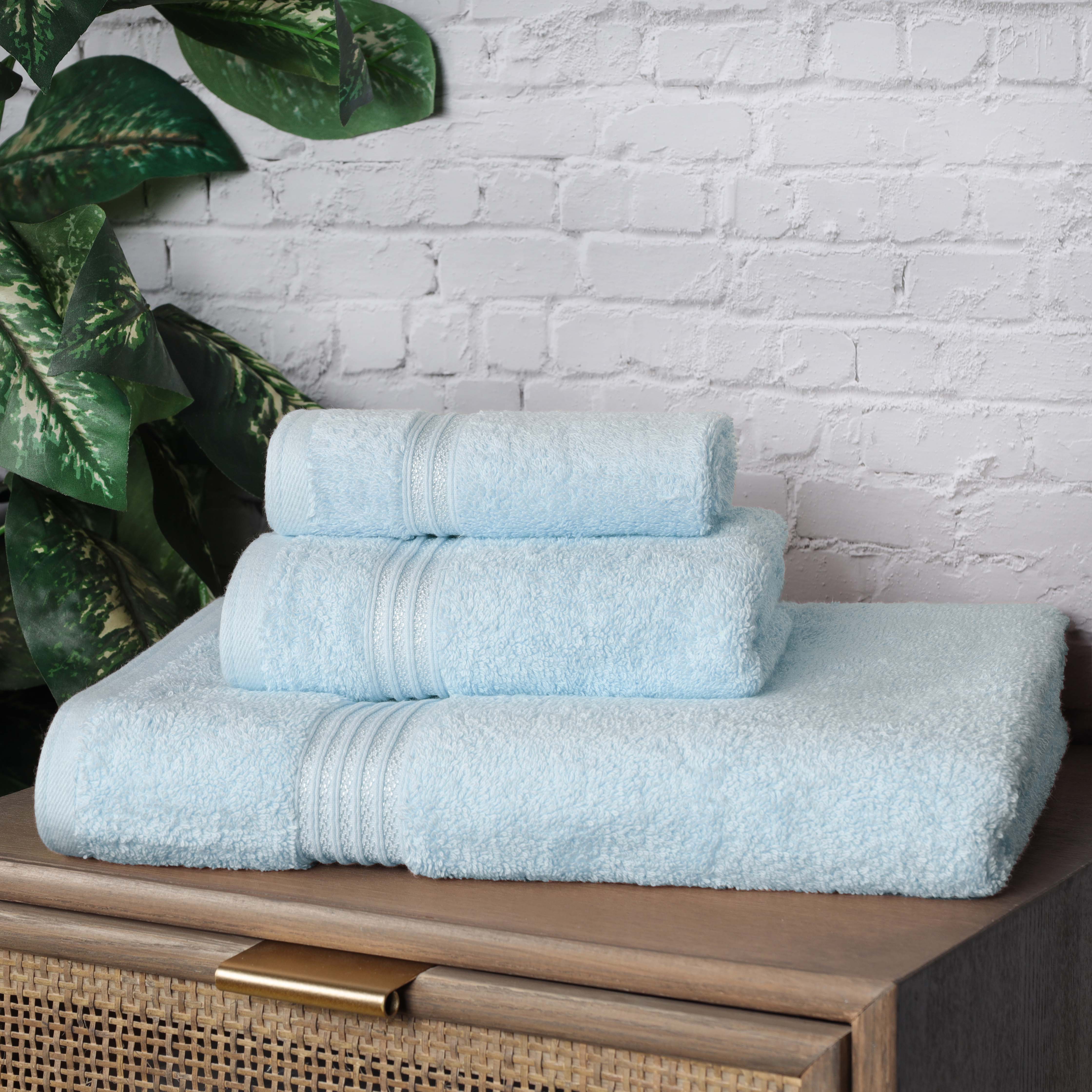 Premium Egyptian Cotton 3-Piece Towel Set - Ultra Soft, Highly Absorbent Bath Towels for Spa, Bathroom & Luxury Home Use