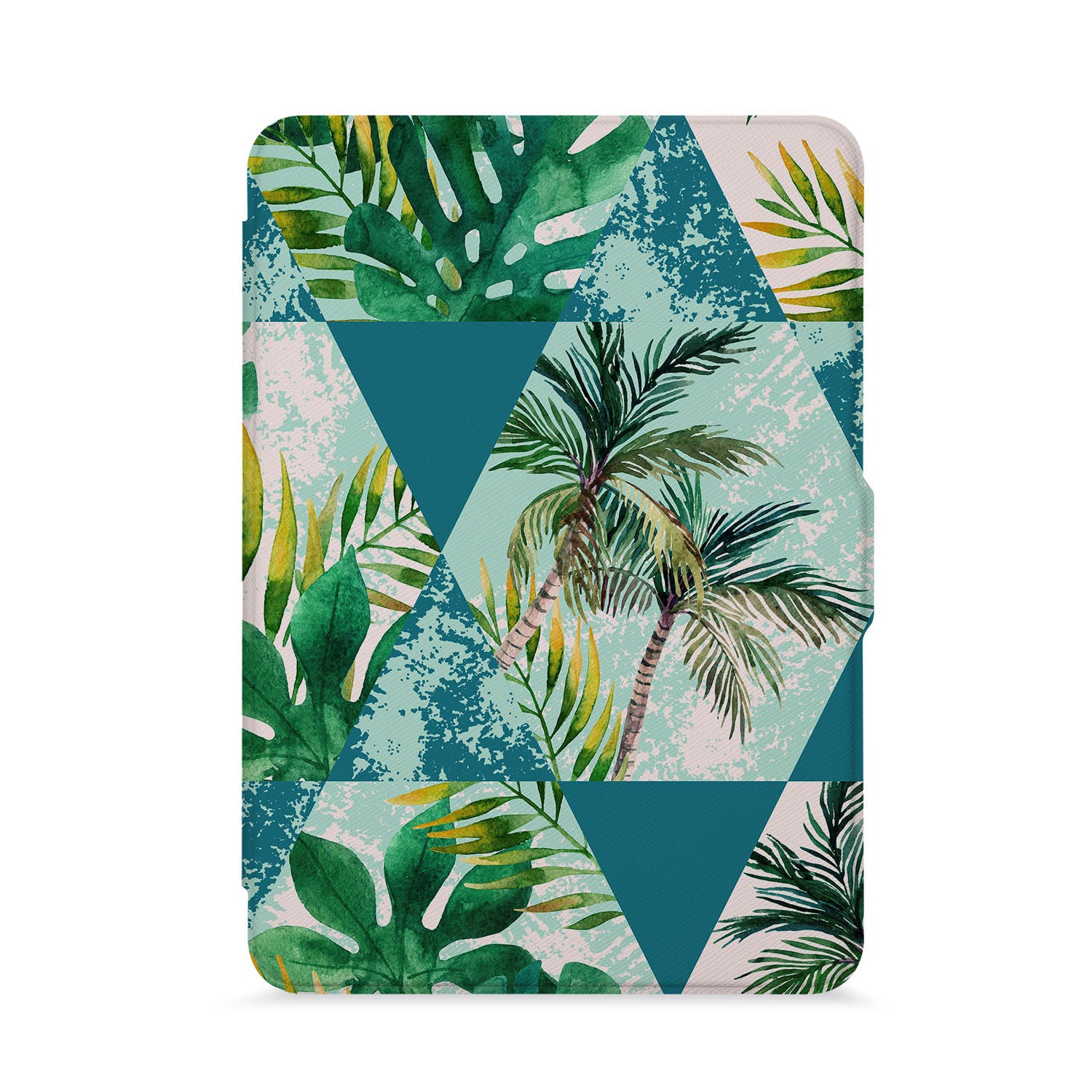 Geometric Flower Kindle Case - Protective Cover for Kindle E-Reader - Perfect for Reading at Home, Travel & Commuting