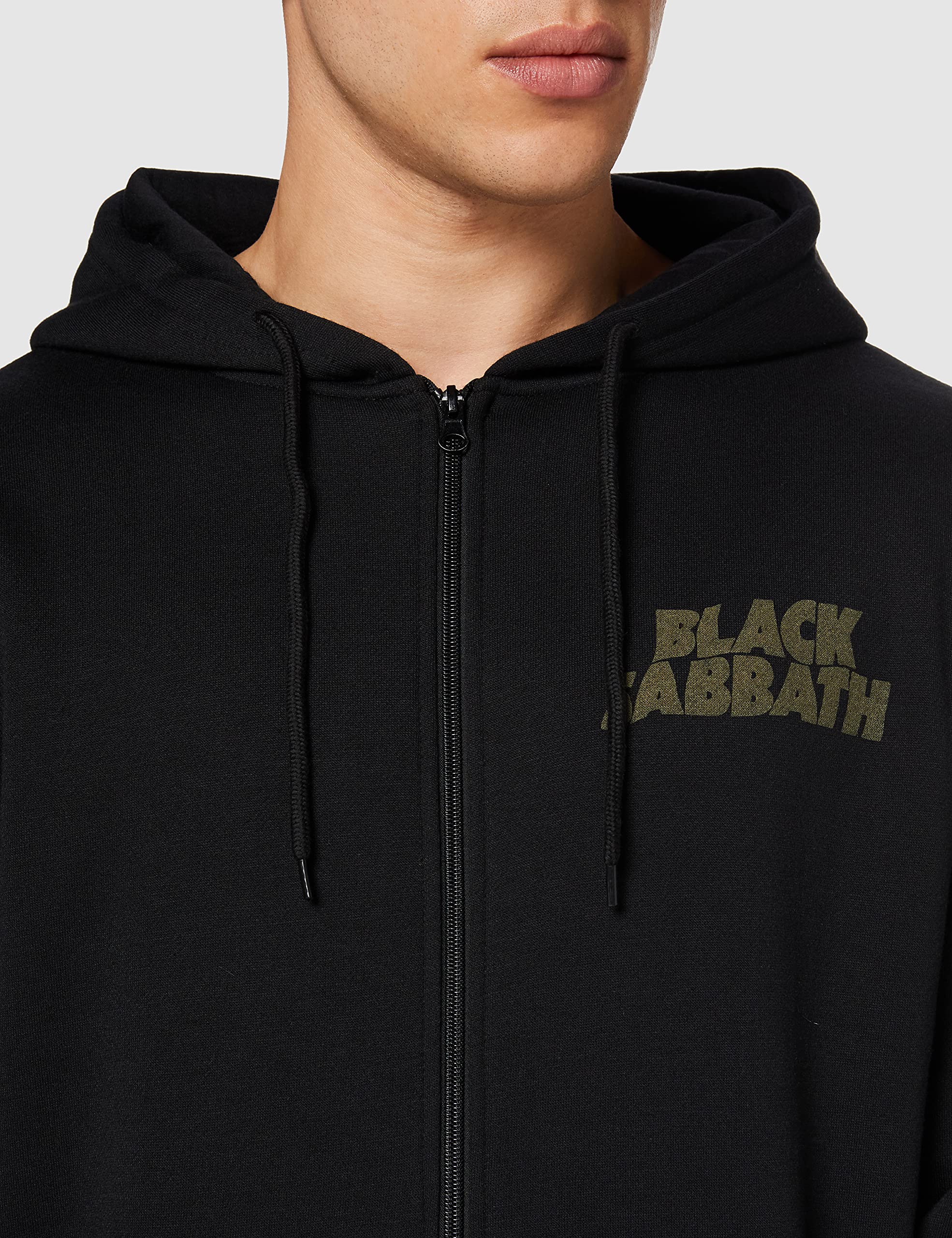 Black Sabbath Tour 1978 Hoodie for Men - Large Black Pullover Sweatshirt with Hood - Perfect for Concerts, Gifts & Rock Music Fans
