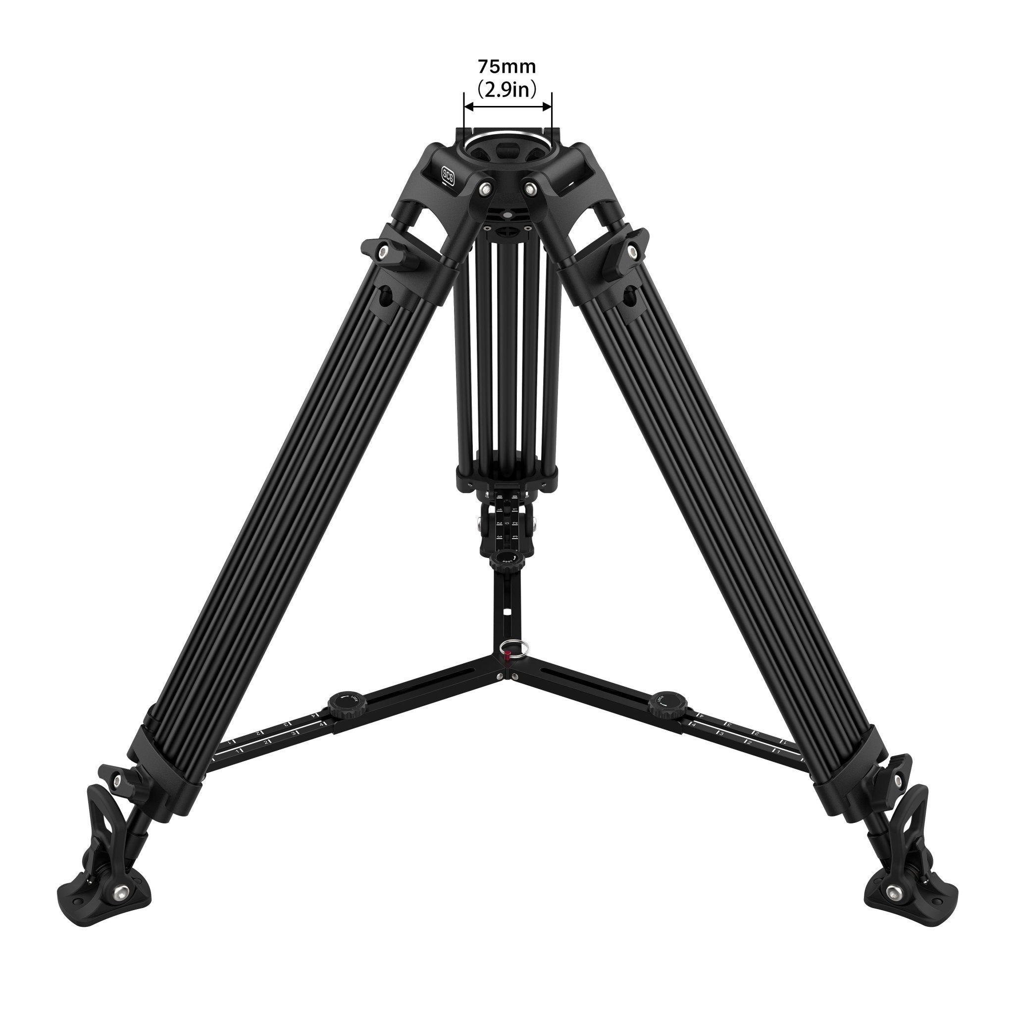 SCG F5 Lightweight Aluminum Tripod System - Professional Camera Stand for Photography & Videography - Perfect for Travel, Outdoor Shoots & Studio Use