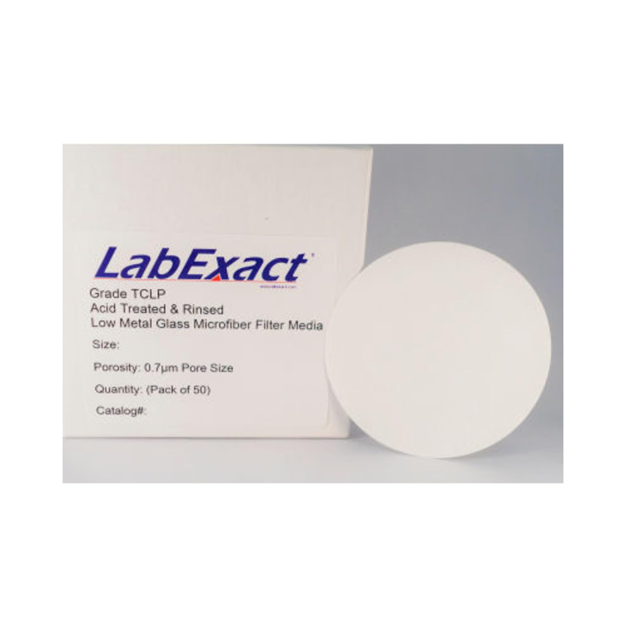 Binderless Glass Microfiber Filter Media - TCLP Grade Acid Treated - 11.0 cm (Pack of 50) - Ideal for Laboratory Filtration, Environmental Testing & Chemical Analysis