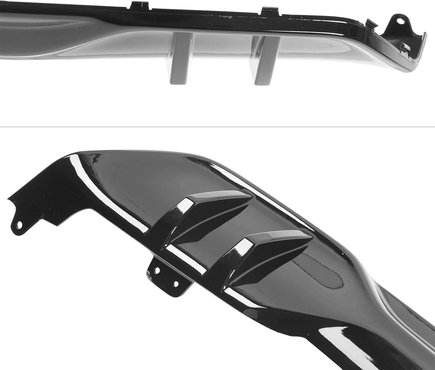 2019-2022 BMW G05 X5 M Sport MP Style Rear Diffuser - Gloss Black PP Material - Perfect for Car Modifications & Performance Upgrades