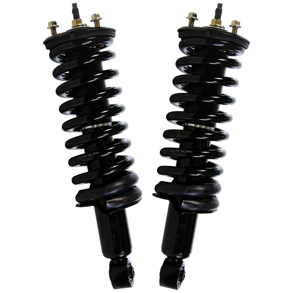 Heavy Duty Front Strut Assembly Kit - Pair of Left & Right Complete Struts for Car Replacement (OEM CST100476PR) | Durable Suspension System for Smooth Ride | Perfect for Daily Commuting, Off-Road Adventures & Long-Distance Travel