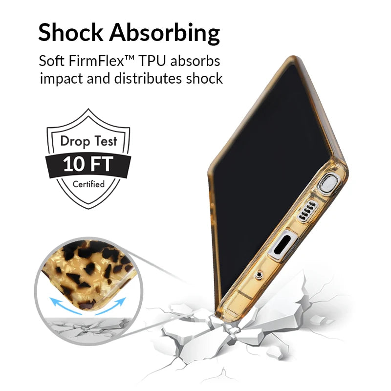 Samsung Galaxy Phone Case - Blonde Tortoise Shell Design - Protective & Stylish Cover for Everyday Use & Travel