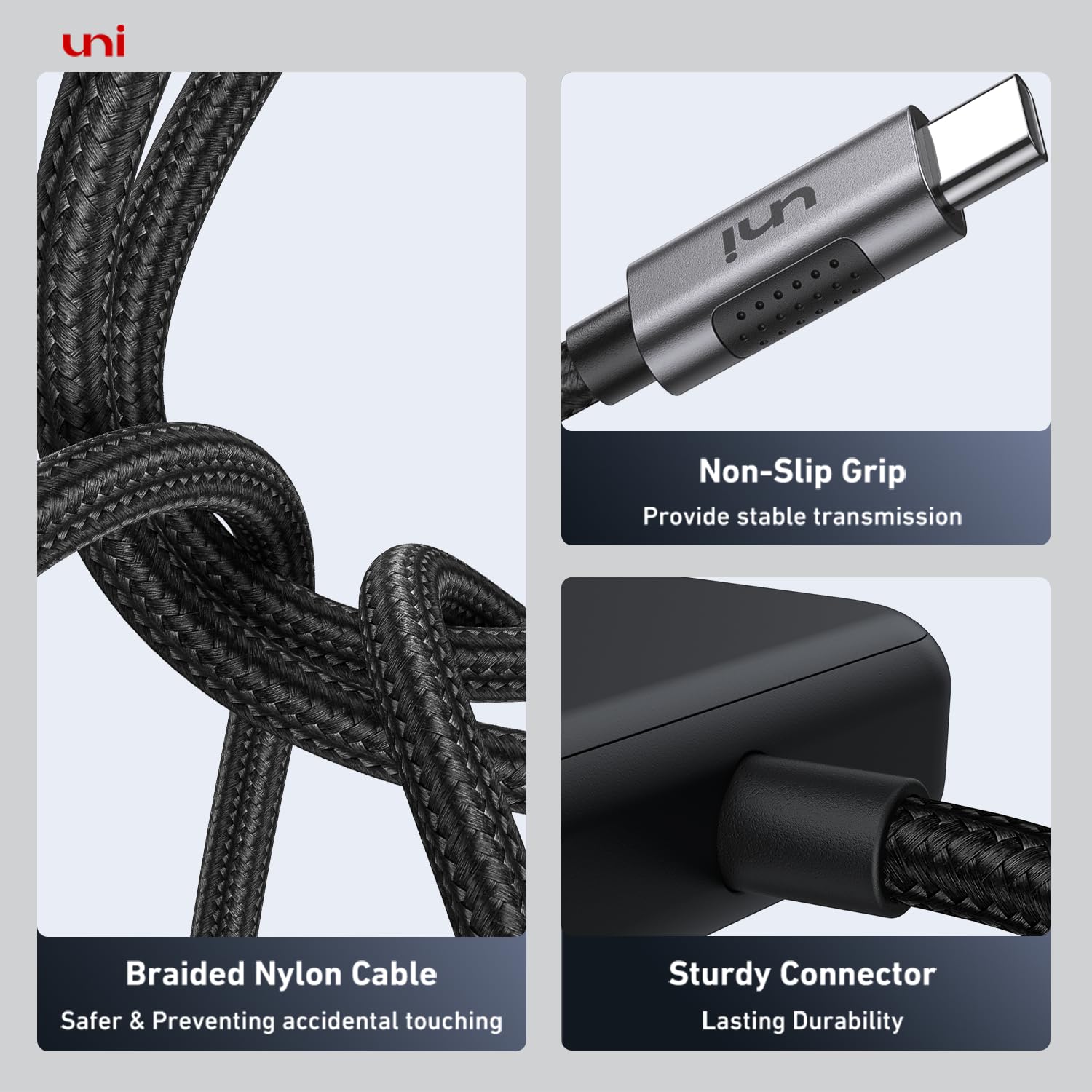 4-in-1 USB C Hub Adapter - 4 Port USB C Splitter for MacBook Pro/Air, iPad Pro, Dell, HP, Chromebook & Samsung Galaxy S24 (No Charging/Video) | Perfect for Office Work, Travel & Multi-Device Connectivity