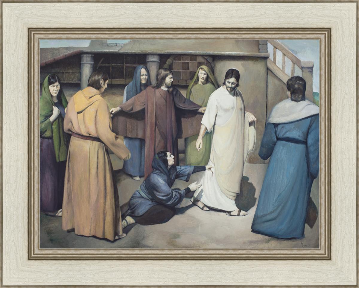 Jesus Healed the Sick by Touching His Garment - Biblical Story for Sunday School Lessons & Christian Faith Inspiration