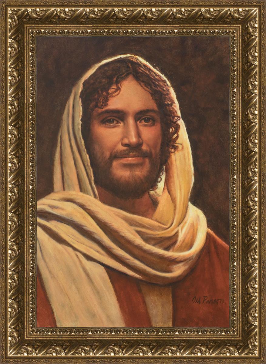 Emmanuel By Del Parson - Premium Religious Wall Art for Home & Church Decor - Perfect for Living Rooms, Bedrooms & Worship Spaces
