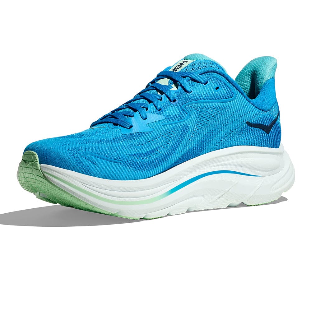 Hoka Men's Clifton 10 Running Shoes - Lightweight Cushioned Road Shoes for Men | Perfect for Marathon Training, Jogging & Everyday Comfort
