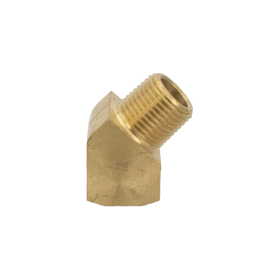 XERO 45° Elbow Street Fitting - High-Quality Brass Plumbing Connector for Water Supply & Gas Lines | Perfect for Home Plumbing Repairs, DIY Projects & Industrial Pipe Systems