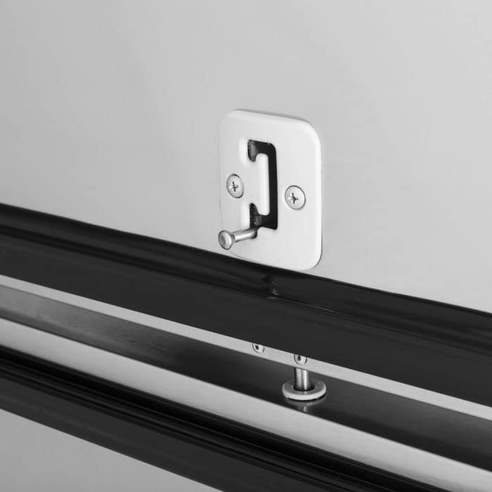 Turbo Air Commercial Upright Refrigerator - Heavy Duty Stainless Steel Kitchen Fridge for Restaurants, Cafes, Bars & Catering Businesses - Perfect for Food Storage & Beverage Cooling