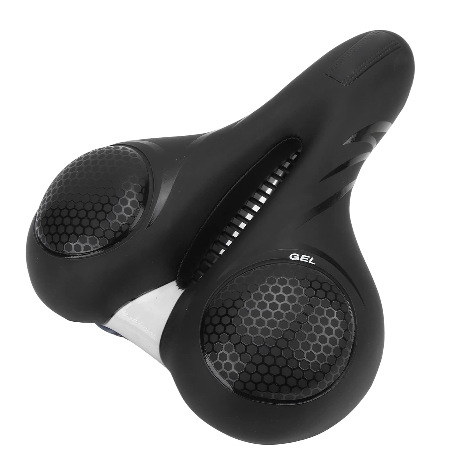 Premium PU Leather Bike Saddle Cushion - Shock Absorbing Comfort Seat Cover for Mountain & Road Bicycles | Ideal for Long Rides, Commuting & Outdoor Cycling Adventures